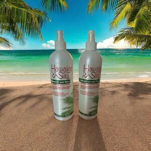 2 Hawaiian Silky Jojoba and Tea Tree Oil Hair Moisturizer 16 Oz for Healthy Hair